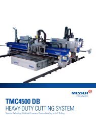 TMC4500 DB - Messer Cutting Systems