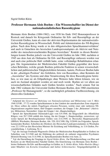 Der Hygieniker und Ernährungswissenschaftler Werner Kollath