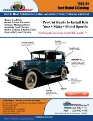 1928-31 Ford Model A Catalog - QuietRide Solutions