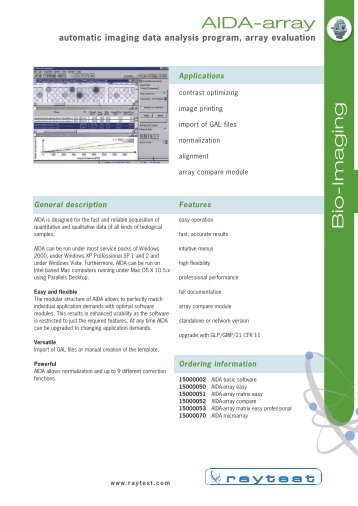 Bio-Imaging - raytest