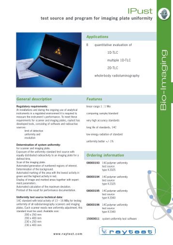 Bio-Imaging - raytest