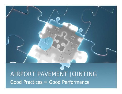 airport pavement jointing - American Concrete Pavement Association