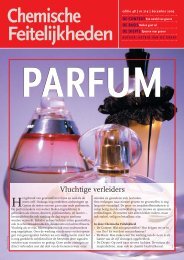 parfum - Chemische Feitelijkheden