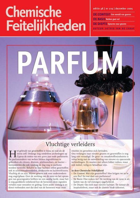 parfum - Chemische Feitelijkheden