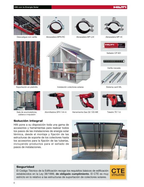 Hilti con la Energía Solar. - Reformas y Rehabilitaciones