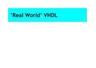 03 VHDL Real World