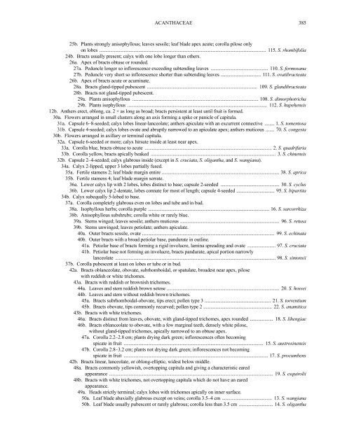 Acanthaceae (PDF)