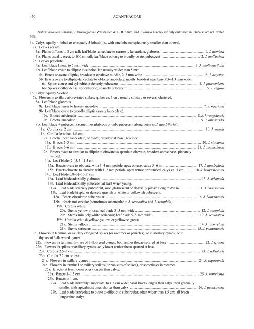 Acanthaceae (PDF)