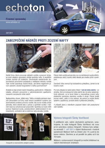 ZabeZpeÄenÃ­ nÃ¡drÅ¾e proti ZciZenÃ­ naFty - ECHOTON as