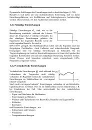 1.2.1 Ständige Einwirkungen 1.2.2 Veränderliche Einwirkungen