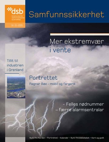 Nummer012005 3.indd - Direktoratet for samfunnssikkerhet og ...