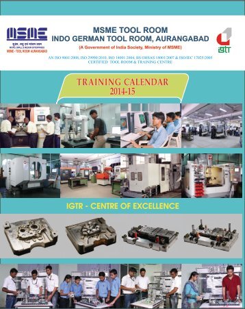 Total Training Calender - indo german tool room aurangabad