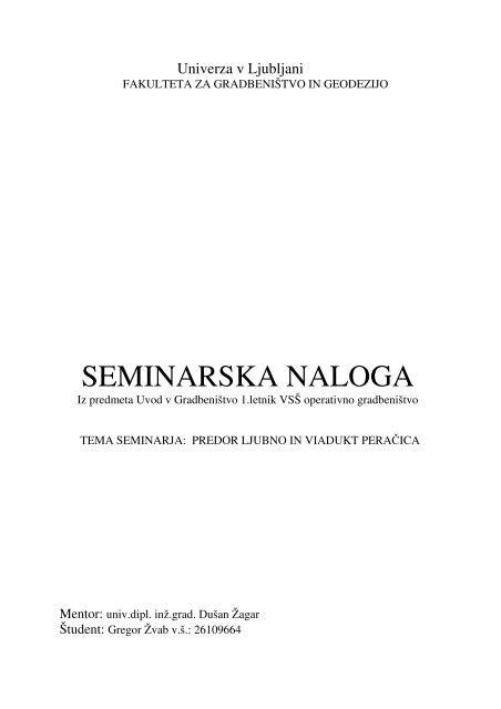 SEMINARSKA NALOGA - Student Info