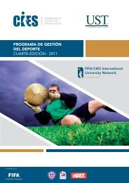 CIES - FIFA/CIES International University Network