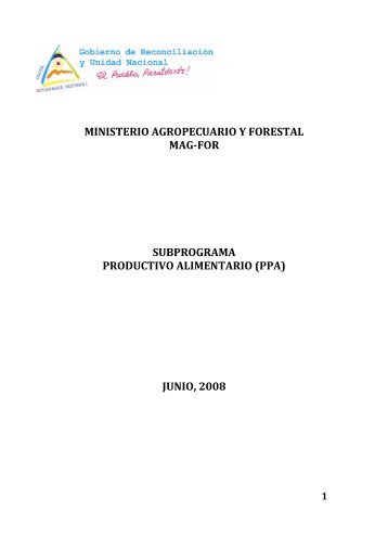 Productivo Alimentario (SPPA) - magfor