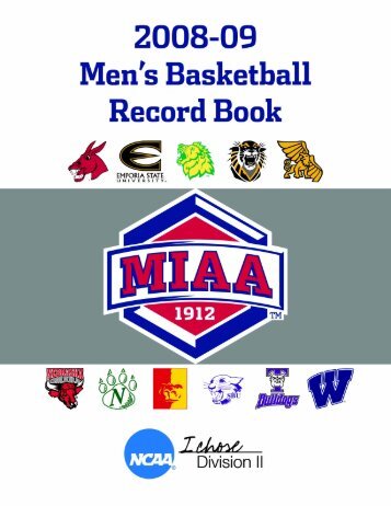 08 Men's Basketball Book - Wilson®/MIAA Players of the Week