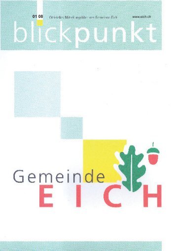 1. Halbjahr - Gemeinde Eich