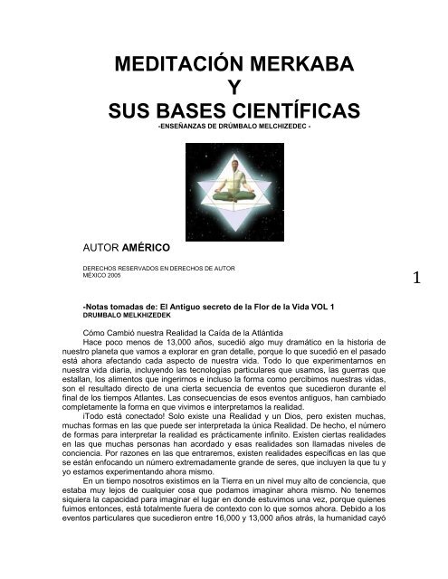 MeditaciÃ³n Merkaba y sus Bases CientÃ­ficas.pdf - Librosamerico.com