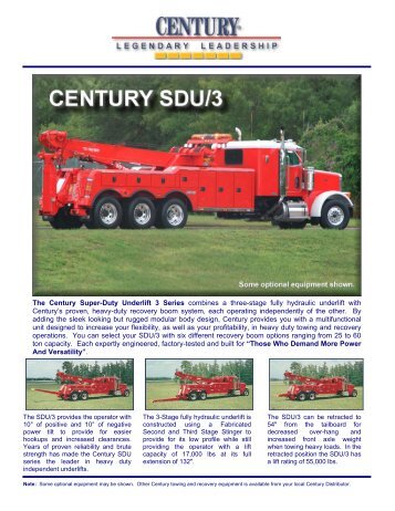 Century - Super Duty Underlift Series 3 (SDU-3) - Zip's Truck ...