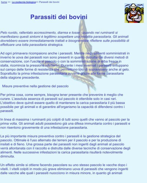 malattie parassitarie e trattamento malattie parassitarie e trattamento