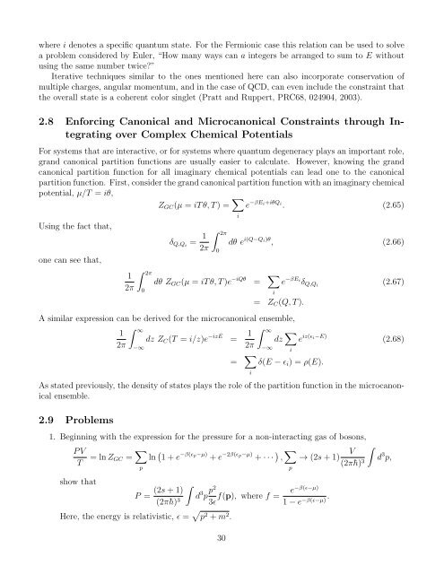 lecture notes on statistical mechanics - Scott Pratt - Michigan State ...