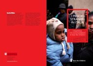 i minori stranieri in italia - Save the Children Italia Onlus