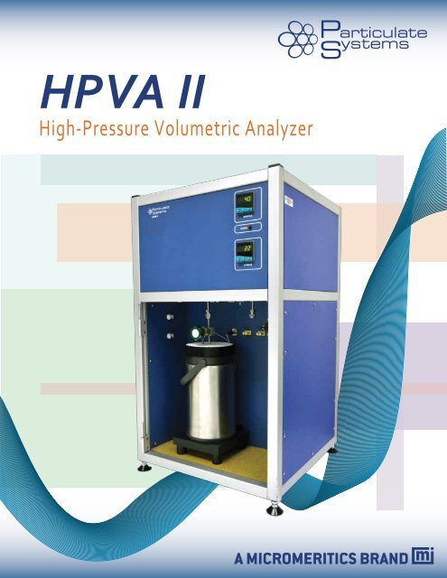 High-Pressure Volumetric Analyzer - Particulate Systems