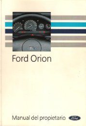 Documentos: Manual Propietario Ford Orion Mk3 (Junio de 1990)