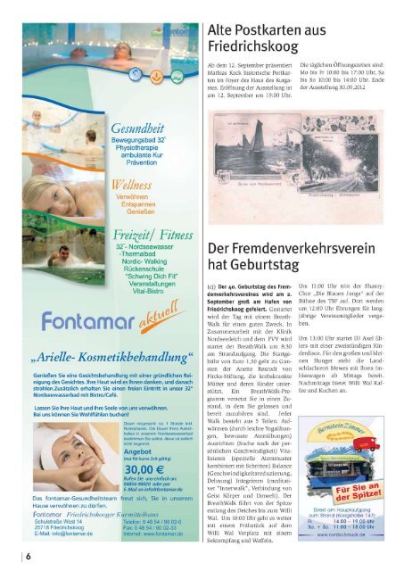 Ausgabe-September-2012 - Gezeiten Friedrichskoog