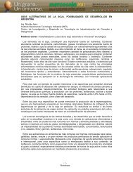 USOS ALTERNATIVOS DE LA SOJA ... - Mercosoja 2011