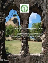 THE SAINT LUCIA NATIONAL TRUST - Environmental Funds Tool Kit