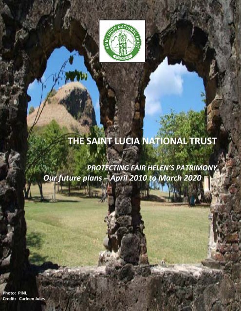 THE SAINT LUCIA NATIONAL TRUST - Environmental Funds Tool Kit