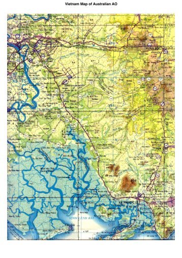 Vietnam Map of Australian AO