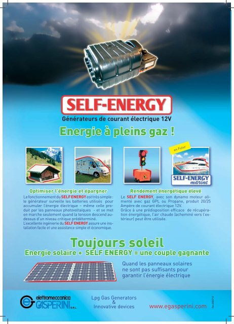 brochure Self Energy EGxx - Telecogroup