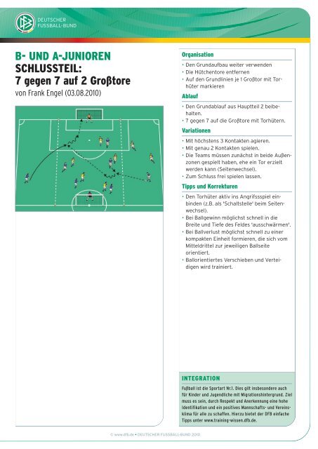 B- UND A-JUNIOREN SCHLUSSTEIL: Spiel mit ... - SSV Vorsfelde