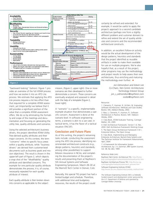 ACHIEVING MISSION ASSURANCE - Raytheon