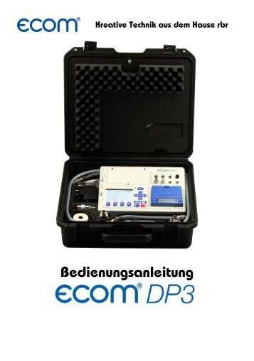 ecom-DP3 - rbr Messtechnik GmbH