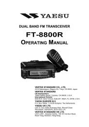 Yaesu FT-8800R manual (PDF) - pwcares