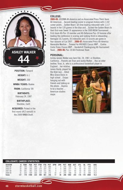 SEATTLE STORM - WNBA.com