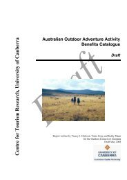 Outdoor Adventure Activities Benefits Catalogue - Outdoors WA