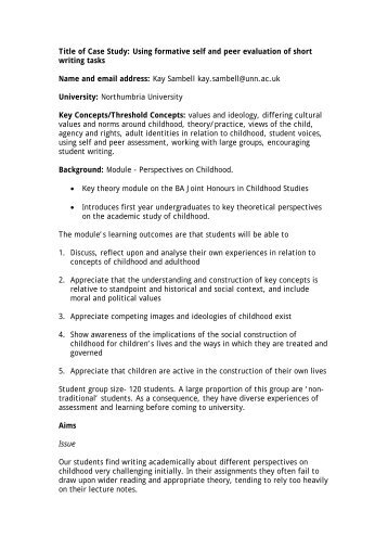 short evaluation essay short evaluation essay