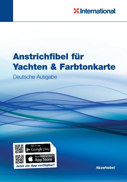 Anstrichfibel für Yachten & Farbtonkarte