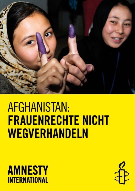Broschuere_A4_Afghanistan_ES.pdf - Amnesty International
