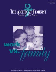 The Importance of Fatherhood: An Interview with ... - Feminists for Life