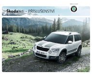 Ã…Â kodaYeti Ã¢Â€Â“ PÃ…Â˜ÃƒÂSLUÃ…Â ENSTVÃƒÂ - Auto Jarov