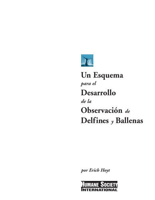 Un Esquema Desarrollo ObservaciÃ³n de Delfines y Ballenas