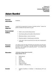 Resume Preparation Kit