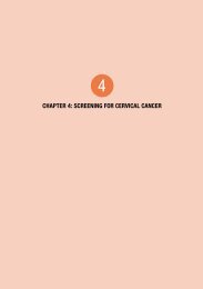 CHAPTER 4: SCREENING FOR CERVICAL CANCER