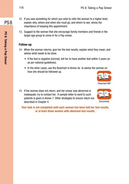 CHAPTER 4: SCREENING FOR CERVICAL CANCER