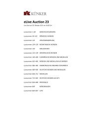 30-10-13 Katalog: eLive Auction 23 - Künker eLive Auction
